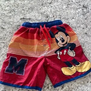 Disney Mickey Mouse Kids swim trunks size 2T